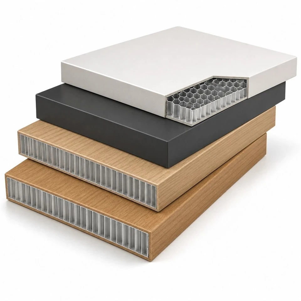 Panel de muebles de gabinete de nido de abeja de aluminio de 16 mm-CHAOEN